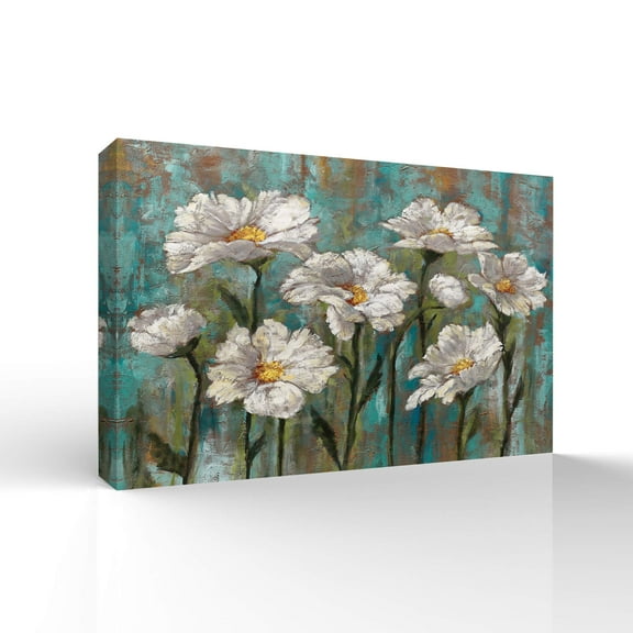 Wall26-Canvas Wall Art-Vintage Flower-Giclee Painting Wall Art for Bedroom Living Room Home Decoration - 24x36 inches