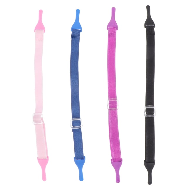 4 Pcs Cordons de Lunettes Lanières Anti-Perte (Couleur Assortie)