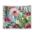 thumbnail image 1 of Tapestry Desert Plants Cactus para pared, 150 x 150 cm, microtela, 1 of 2