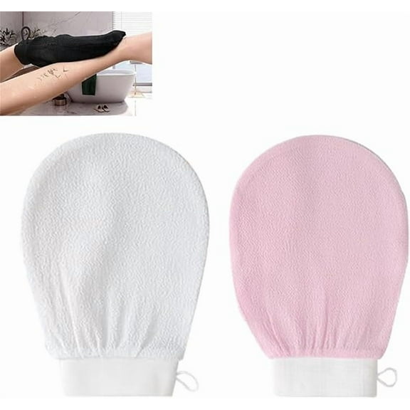 Cheekyglo Exfoliating Glove, Cheekyglo Exfoliating Scrub, Cheeky Glo Exfoliating Scrub, Dual-Sided Body Scrub Mitt for Smooth Skin, Quality Exfoliation, for All Skin Types