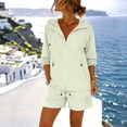 thumbnail image 2 of hotojiny Tracksuit for Women 2 Piece Casual Zipper Long Sleeve Jackets and Running Joggers Fashion Workout Outfits, 2 of 6