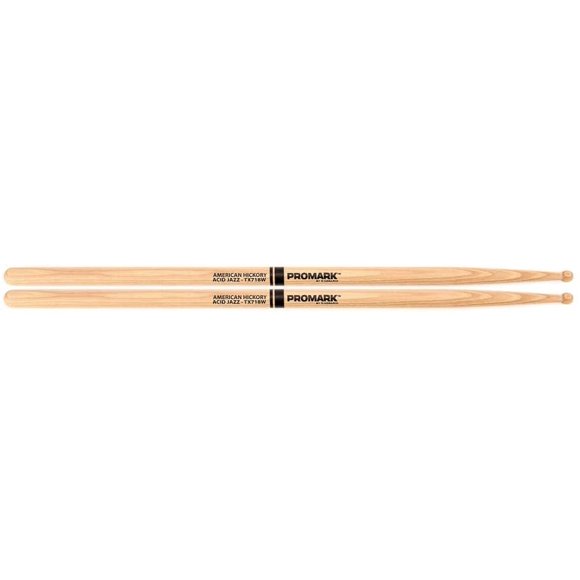 Promark Hickory 718 "Acid Jazz" Wood Tip drumstick