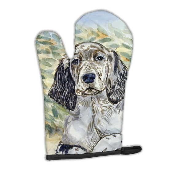 Carolines Treasures 7065OVMT English Setter Patience Oven Mitt Large multicolor