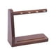 thumbnail image 2 of Adornos para guardar llaves de madera multiusos, colgador nórdico para llaves, gancho para llaves Marron oscuro, 2 of 8