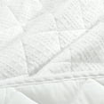 thumbnail image 5 of Lush Decor Haniya Solid Waffle Woven Textured Cotton Quilt Set, 3 Piece Set, King, White - Soft Waffle Quilt - White Bedding Set - Minimalist, Modern & Farmhouse Bedroom Decor, 5 of 9