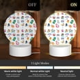 thumbnail image 3 of Balery Hello Summer Cat Pattern Acrylic Night Light Gift with 3 Color ModesTouch-Sensitive LED Lamp Perfect Gift for Mother's Day, Birthday, or Christmas, 3 of 9