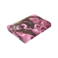 thumbnail image 6 of Wijzvio Cherry Cupcakes Throw Blanket Soft Fuzzy Fleece Blanket For Couch Bed Living Room Decoration 50"X40", 6 of 9
