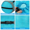 thumbnail image 3 of Unique Bargains Compression Stuff Sack, 10L S Size Waterproof Sleeping Bag Storage Sack Blue, 3 of 7