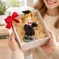 thumbnail image 6 of 4.9 Inch Resin Kindergarten Graduation Figurine for Girls - Preschool & Elementary Keepsake, Graduation Party Table Decor, 6 of 9