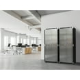 thumbnail image 6 of Seville Classics UltraHD Steel Storage Cabinet, 30" W x 18" D x 72" H, Satin Graphite, 6 of 8