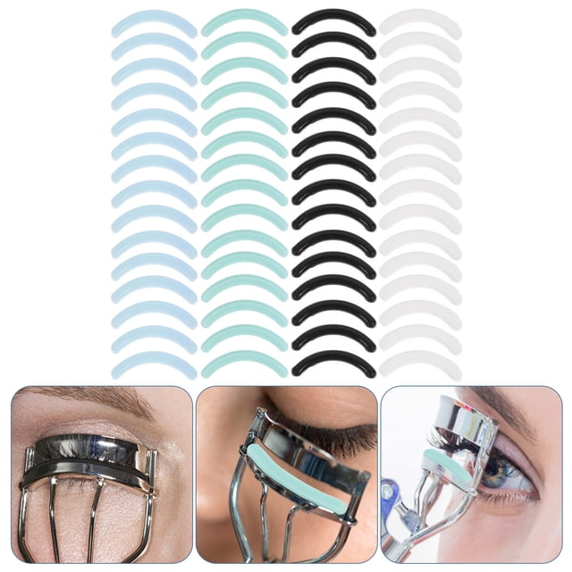 STRANDCHIC 80Pcs Lash Curler Pad Replacement Rubber Pads with Silicone Material for Salon Supplies