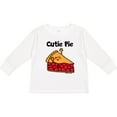 thumbnail image 3 of Inktastic Cutie Pie Boys or Girls Long Sleeve Toddler T-Shirt, 3 of 5