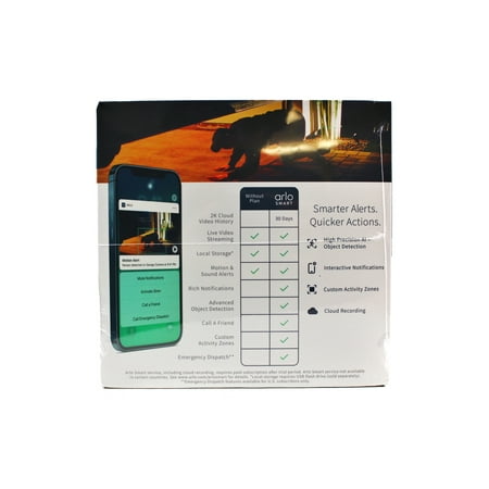 Arlo Pro 4 XL Spotlight 3 Camera Security Bundle