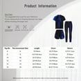thumbnail image 3 of Haitryli Boys Boxing Outfit 3 Piece Muay Thai Cage Fighting Martia Arts Outfits Carnival Dress Up Red 8, 3 of 3