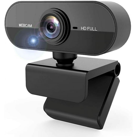 Webcam with Microphone, 1080P Full HD PC Laptop Desktop Web Camera,USB Computer Camera, USB HD Computer Web Camera, Plug and Play, for Video Conferencing, Recording, and Streaming.