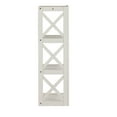 thumbnail image 4 of Weston Home Rebecca Wood 3-Shelf Corner Bookcase, White, 4 of 7