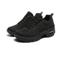 thumbnail image 3 of Orthopedic Running Shoes for Women Comfortable Knitted Air Cushion Arch Support Walking Work Fashion Sneakers, 3 of 5