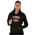 thumbnail image 4 of Classic Halloween Trick or Treat Hoodie Sweatshirt Women Men Brisco Brands M, 4 of 6