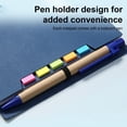 thumbnail image 6 of Spiral Notebooks,Lined Journal Notebook With Pen Holder & Colorful Sticky Tabs,Small Pocket Notebook For Business,Writing and Note Taking,Notepad With Divider Tabs,4 Colors(5.7X4.56")(Black), 6 of 9