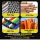 thumbnail image 5 of Kit escariador de tubos de PVC E-Cowlboy Premium de 9 piezas para 1/2 taladros, 5 of 8