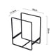 thumbnail image 4 of Escurridor de platos, organizador, escurridor, soporte de placa de hierro, estante, gabinete, escurridor de secado negro L, 4 of 8