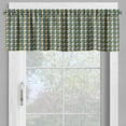 thumbnail image 4 of Ambesonne Retro Valance & Curtain, Abstract Wavy Line Art, 55"x45", Multicolor, 4 of 6