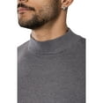 thumbnail image 6 of X RAY JEANS Mens Mock Neck Sweater Pullover, Charcoal, 5XL, 6 of 10