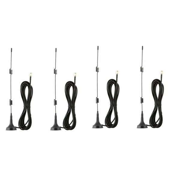 2X 7DBi 2.4G/5G/5.8G Wifi Antenna Booster Aerial Extension Cable Wireless for IP Cam