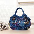 thumbnail image 1 of Bolso de compras portátil del bolso de mano ocasional de la cremallera de la bolsa de asas del teléfono móvil de las mujeres de la moda JM, 1 of 6