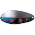 thumbnail image 4 of Acme Tackle Little Cleo Spoon 2/5oz Orange Dot Blue Nickel, 4 of 4