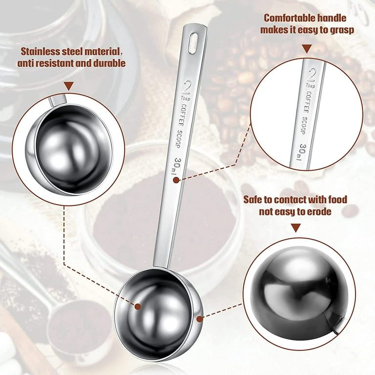 Measuring Spoons: NOGIS 18/8 Stainless Steel Measuring Spoons Set of 9  Piece: 1/16 tsp, 1/8 tsp, 1/4 tsp, 1/3 tsp, 1/2 tsp, 3/4 tsp, 1 tsp, 1/2  tbsp & 1 tbsp Dry and Liquid Ingredients 