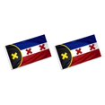 thumbnail image 1 of Matsuzay Bandera Premium de 90x150cm para bandera de Lmanburg, bandera de poliéster impresa de doble cara, bandera de L'Manberg, decoración de pancarta 90*150cm 2piezas Matsuzay CBP584082, 1 of 5