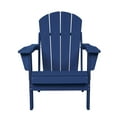 thumbnail image 6 of Llinc Store Folding Adirondack Chair with Side Table, Sillas Para Patio Exterior Set - Composite Outdoor Patio Chair with Wood Texture, (2 Chairs and 1 Table), 6 of 10