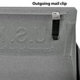thumbnail image 6 of Mail Boss Mail Manager Locking Large Mailbox, Black / Granite, 6 of 10