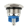 thumbnail image 4 of bedienty 2Pcs Anti-Vandal Momentary Stainless IP67 Push Button Switch Raised Top 1Set, 4 of 5