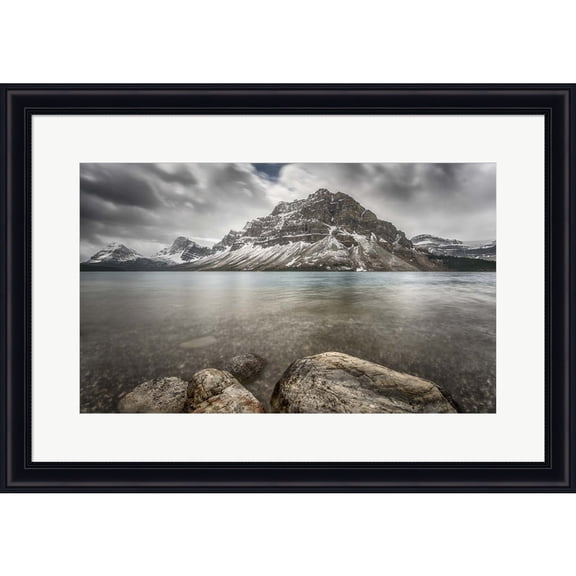 Great Art Now Bow Valley, Jasper National Park, Alberta, Canada by Jonathan Tucker/Stocktrek Images, Framed Wall Art, 27.25W x 19.5H