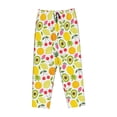 thumbnail image 4 of Daiia Avocado And Pineapple Women's Sleep Pant with Pockets and Drawstring,Pajama Pants-Small, 4 of 9