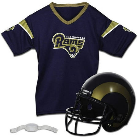 Franklin Sports NFL Los Angeles Rams Team Licensed Helmet Jersey Set