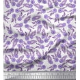 thumbnail image 1 of Soimoi Rayon Fabric Leaves & Floral Block Print Sewing Fabric Yard 56 Inch Wide, 1 of 3