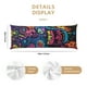thumbnail image 3 of Fotbe Neon Graffiti Urban Art Funda para Almohada Corporal con Diseño, Funda de Microfibra Ultrasuave de 20x54 Pulgadas, Ropa de Cama Elegante, 3 of 7