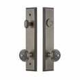 thumbnail image 2 of Grandeur Carr  Tall Plate Single Cylinder One Piece Knobset with Windsor Knob, 2 of 6