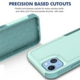 thumbnail image 5 of for iPhone 15 Case,Heavy Duty Drop Protection Edge Raised Rugged Shockproof/Drop Proof/Dust Proof Military Protective Tough Durable Cell Phone Cover for Men Women,Mint, 5 of 6