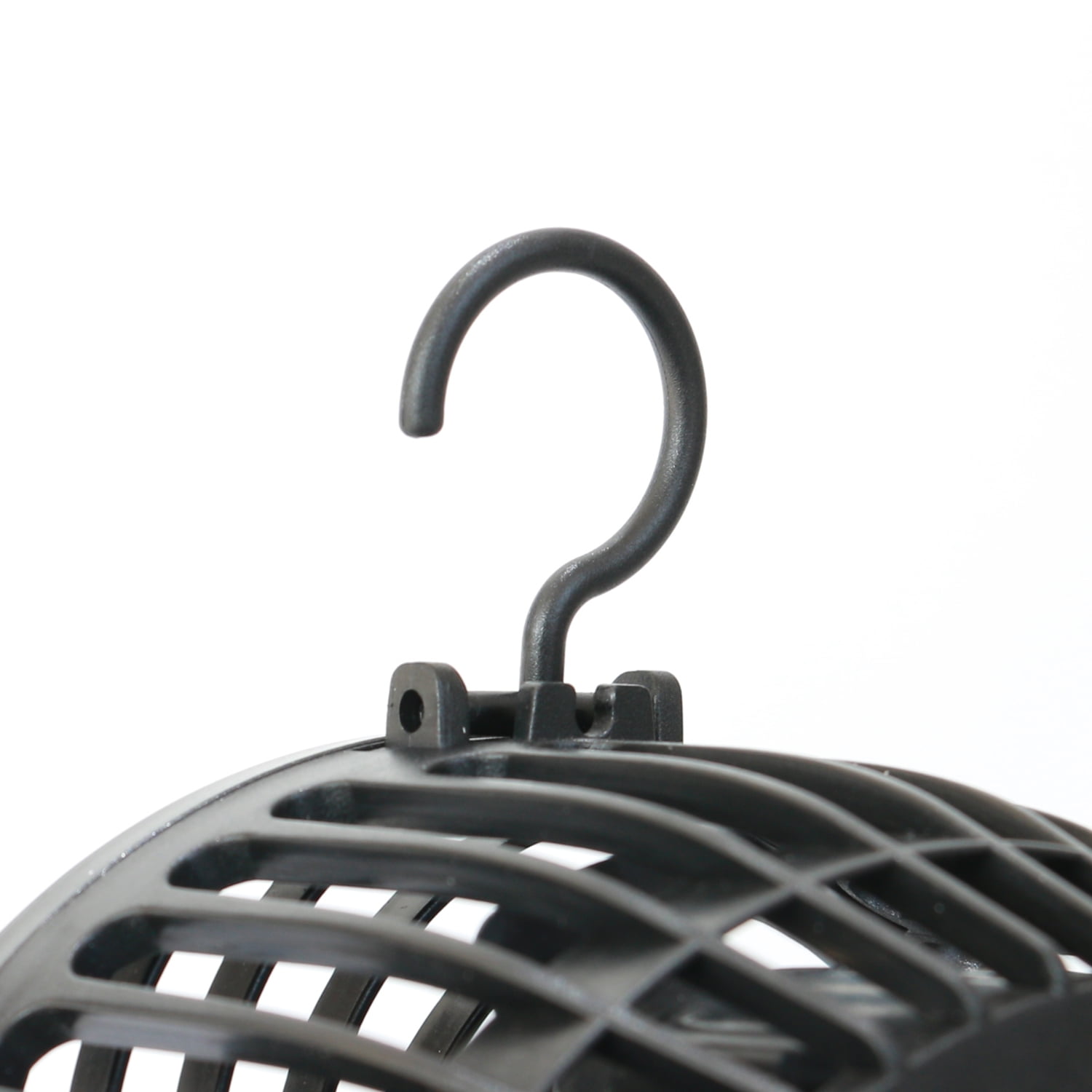 Mainstays 4" New 3-speed Portable Rechargeable Fan with Flexible Tripod and Digital Display, Black