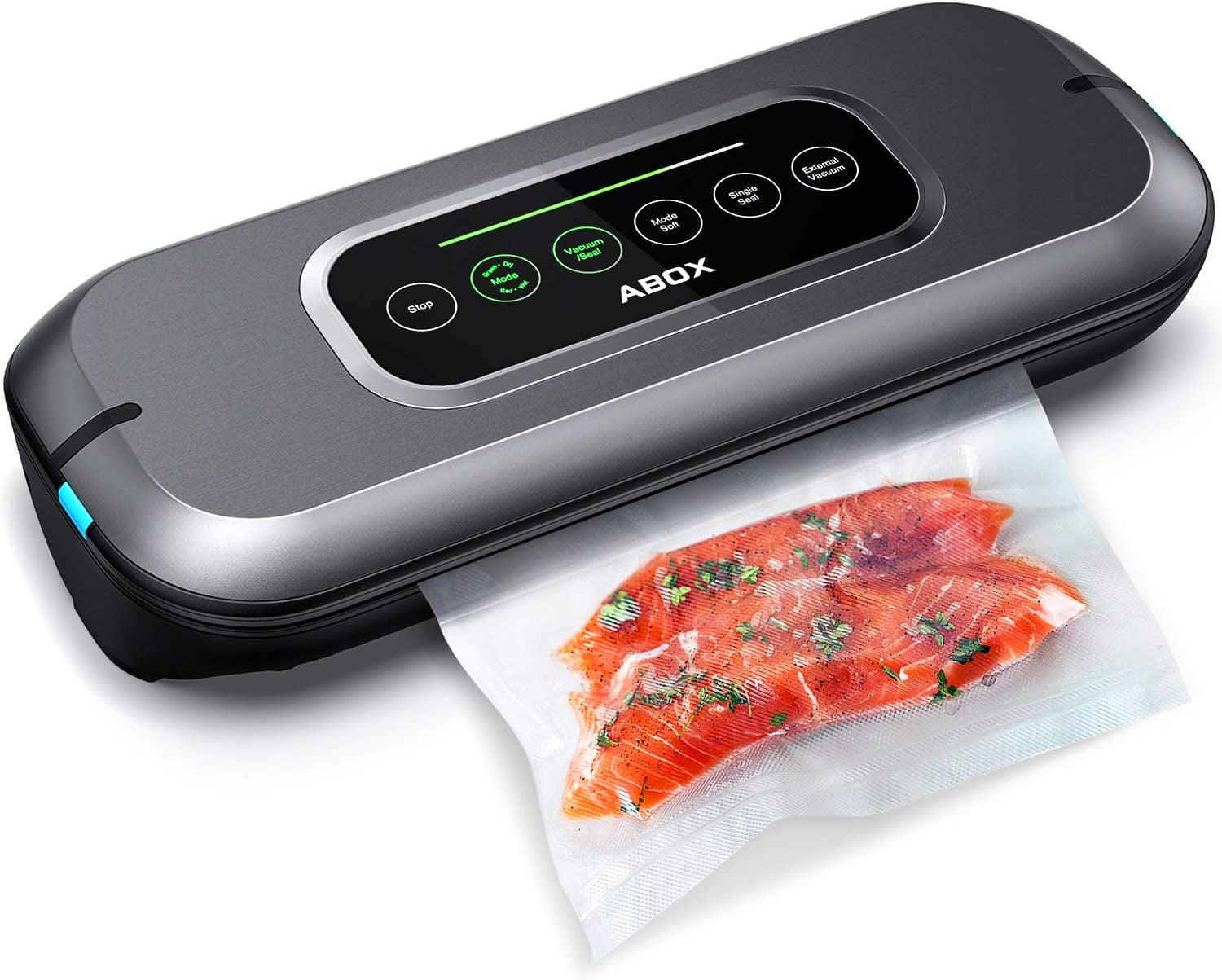 【2020 Lastest Version】 Vacuum Food Sealer Machine By ABOX Fully