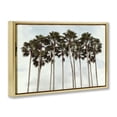 thumbnail image 3 of Stupell Industries Surfs Up Beach Palms Gold Framed Floater Canvas Wall Art design by Natalie Carpentieri, 17 x 25, 3 of 9