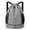 Grey, variant on Qoosea Drawstring Backpack Waterproof String Gym Sports Bag with Shoe Compartment Side Mesh Pockets for Women Men