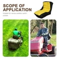 thumbnail image 5 of FOMIYES Yellow Lawn Mower Seat Cover Protective Riding Tractor Seat Cover Durable Polyester Cotton, 5 of 5