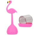 thumbnail image 3 of DEEPCRAFF Silicone Tea Infuser Pink Flamingo to 1Set 6.1x1.6in, 3 of 8