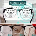 thumbnail image 2 of Multifocal One Power Readers Reading Glasses Men Women High Quality Auto Adjusting Clear Reading Glasses Square, 2 of 5