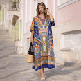 thumbnail image 6 of Miss Lavish London Women Kaftans Dresses, Multi L, 6 of 6